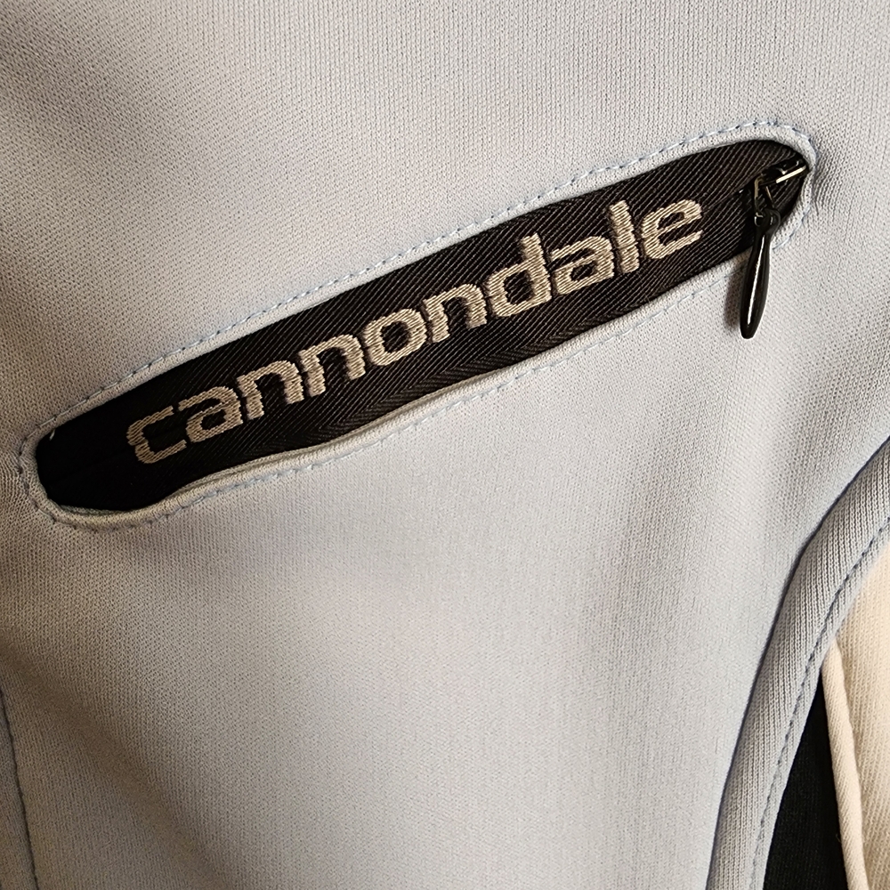 Cannondale Women's Cycling Jacket Full Zip Performance Fabric Light Blue Size S - Picture 6 of 15